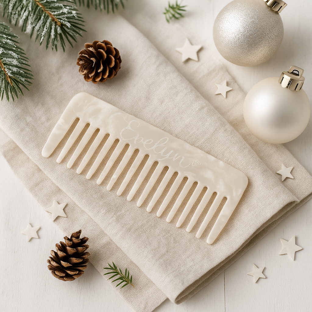 Hand Engraved Hair Comb