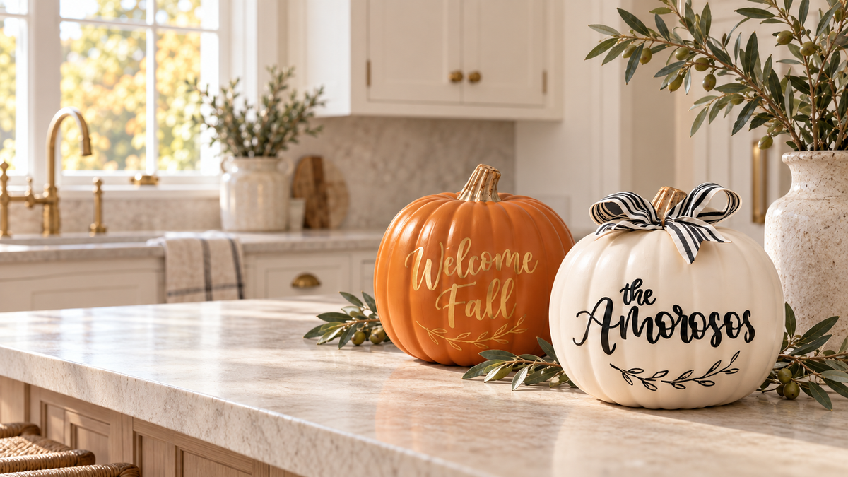*Personalized Pumpkins*